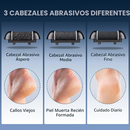 Removedor de Callos Eléctrico 3 en 1 — Pies Suaves en Minutos