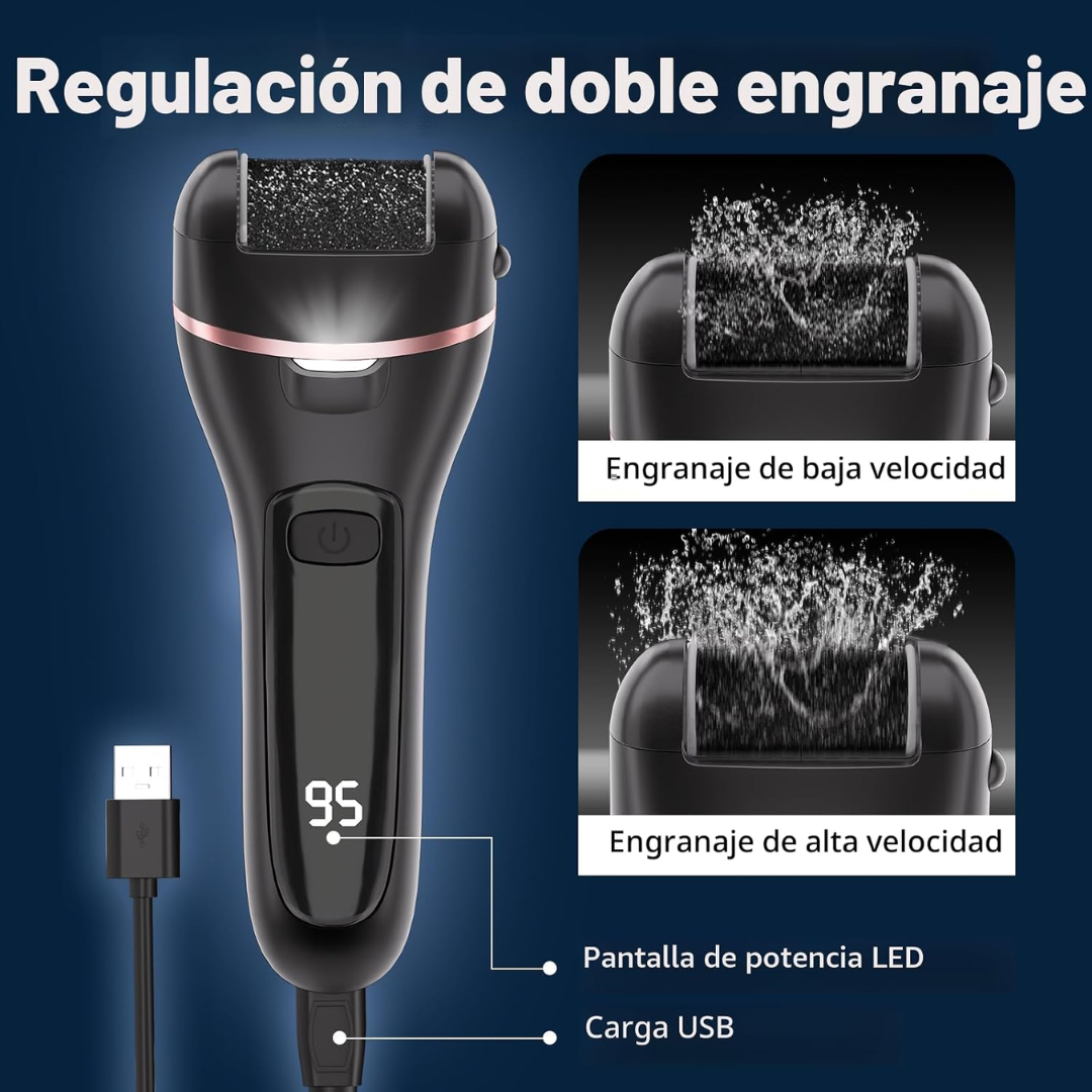 Removedor de Callos Eléctrico 3 en 1 — Pies Suaves en Minutos
